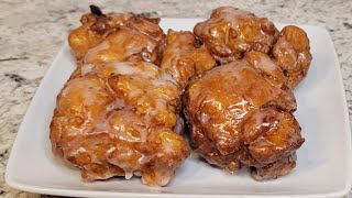 How to make Apple Fritters old way [upl. by Alleul971]