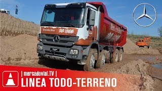 LÍNEA CAMIONES Mercedes Benz TODO TERRENO PRUEBA  Mercado Vial TV [upl. by Norrv798]