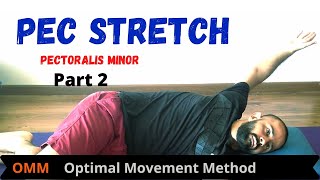 Pectoralis Minor Stretch  Chest Stretches [upl. by Anetsirk]