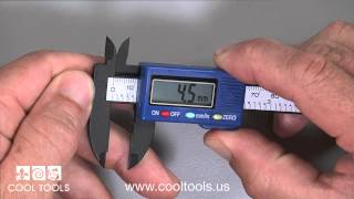 Demo  How to Use a Digital Caliper [upl. by Enelyt]