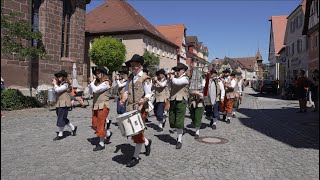 Altstadtfest in Bad Windsheim mit Festumzug [upl. by Duff]