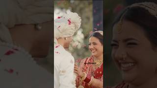 Happily ever afteranirudhsharma mrunu mrunalpanchal anirudhsharmawedding bollywoodedits edits [upl. by Allerym]