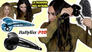 RIZADORA DE CABELLO quotAUTOMÁTICAquot MIRACURL NANO TITANIUM BY BABYLISS PRO  RESEÑA [upl. by Labanna]