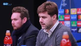 Borussia Dortmund vs Tottenham Hotspur press conference with Mauricio Pochettino [upl. by Shetrit594]