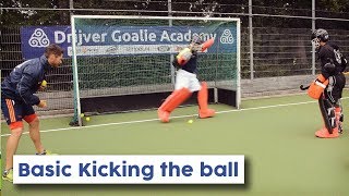 Goalie Tutorial Basic Kicking  Hockey Heroes TV [upl. by Emmalee319]