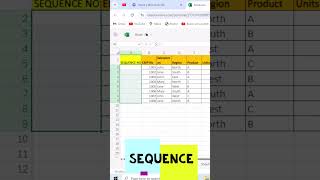 quotCreate Dynamic Number Sequences in Excel with SEQUENCEquot excelfunction [upl. by Ayikur794]