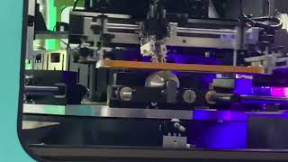 Bottle printing machine 1 color to multiple colors  hot stamping screenprinter [upl. by Charron229]