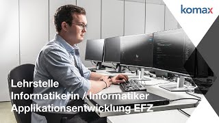 Lehrstelle Informatikerin  Informatiker Applikationsentwicklung EFZ [upl. by Tarkany165]