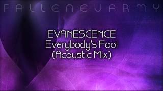 Evanescence  Everybodys Fool Acoustic Mix by FallenEvArmy [upl. by Atok]