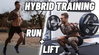 Full Day of Hybrid Athlete Training  RUN  LIFT [upl. by Akenal862]