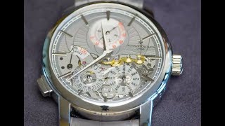 SIHH 2019 VACHERON CONSTANTIN Traditionnelle Twin Beat Perpetual Calendar [upl. by Wareing]