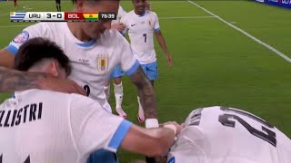 Maximiliano Araújo Goal Uruguay Vs Bolivia 30 All Goals Copa America Extended Highlights [upl. by Grata]