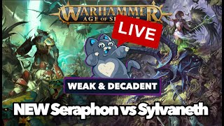 NEW Seraphon vs Sylvaneth  Age of Sigmar Battle Report [upl. by Rosen]