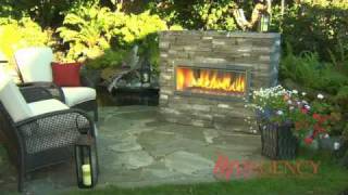 Regency Horizon™ HZO42 Outdoor Modern Gas Fireplace [upl. by Haynes223]