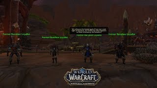 Dialogues After War Campaign Finale  Where is Tyrande Sylvanas Loyalist Whispers [upl. by Sukin]