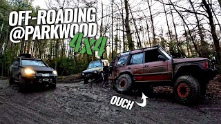 Touaregs OffRoading  Parkwood 4x4 Jan 2022 [upl. by Heinrike]