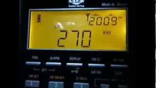 270 Khz Český Rozhlas ČRo 1 Radiožurnál [upl. by Otti644]