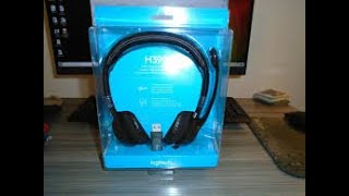 2024 Review Logitech Headset ClearChat H390 with Noise Cancelling Mic Test [upl. by Ykcin950]