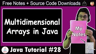 Java Tutorial Multidimensional Arrays in Java [upl. by Tudor]