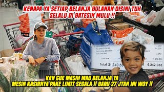 MESIN KASIR AJA NYERAH AMA BELANJA BULANAN GUE  BARU HABIS 27 JTAN NIH NAMBAH LAGI APA YA [upl. by Heyde]