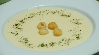 Crema Dubarry o crema de coliflor con Thermomix  Receta paso a paso [upl. by Umont]