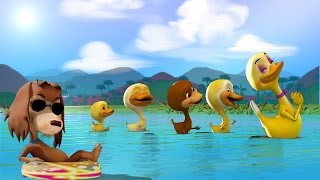 TODOS LOS PATITOS  EL PERRO CHOCOLO  CANCIONES INFANTILES [upl. by Lucic]