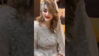 Pakistani Modern Style Bridal Look Makeover Dress 👗 Jewellary Viral Video Short [upl. by Florance]