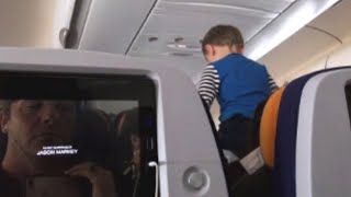 Child Screams For Most of 8Hour Long Flight [upl. by Thora]