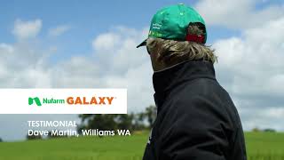 Nufarm and Dave Martin chat about Galaxy in Williams WA [upl. by Elise]