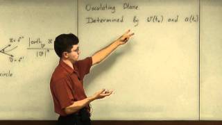 Lecture 20110708 Part 046 Osculating Plane Finding an Equation [upl. by Airetnuhs]