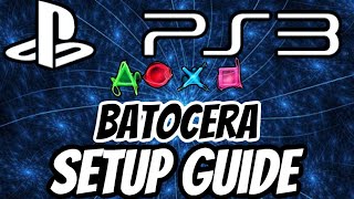 How To Setup PlayStation 3 RPCS3 Emulator On Batocera PC  PS3 Emulation Gaming  RetroPie Guy Guide [upl. by Yemerej]