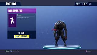 New FORTNITE Emote quotREANIMATEDquot [upl. by Sale953]