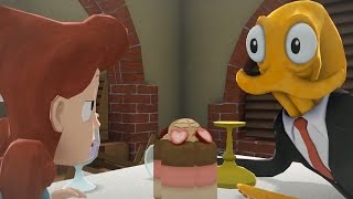 Octodad  Dadliest Catch DLC Shorts  Wiggly Waiter 2 [upl. by Joris]