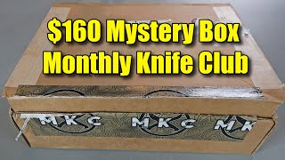 I Bought 160 Mystery Box From Monthly Knife Club Subscription Box [upl. by Leuname203]