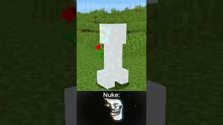 Minecraft Goo Creeper EXPLOSIONS shorts minecraft [upl. by Sage]