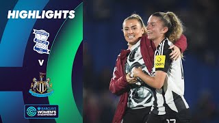 Newcastle Stun Leaders Birmingham 💥  Birmingham City v Newcastle United Highlights  BWC 2425 [upl. by Arten]