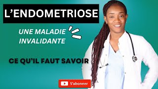 QUEST CE QUE L ENDOMETRIOSE  santé conseils endométriose gynécologie endometriosis [upl. by Viridi]