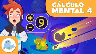 Sumar y restar 9 🤔 CÁLCULO MENTAL para niños 🚀 Episodio 4 [upl. by Harli]