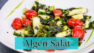 ACHTUNG SUPERFOOD  Wakame Algen Salat [upl. by Ellenahc983]