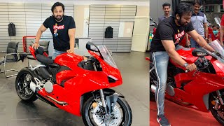 Ducati Panigale V2 Unboxing  3rd Jan 2021  Unni Mukundan  Childhood Dream  Dreams Come True [upl. by Spurgeon]