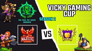 N S Majestic Gladiators vs Kutty Apple esports VG Cup S2  Double elimination [upl. by Samoht]