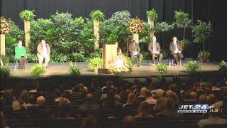 Hundreds of LECOM class of 2025 students receive white coats during ceremony [upl. by Berwick]