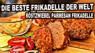 Röstzwiebel Parmesan Frikadellen die BESTE Frikadelle  The BBQ BEAR [upl. by Bowe]