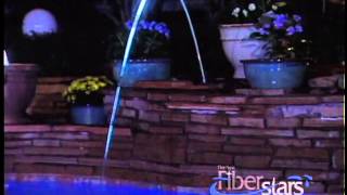 FiberStars LED and Fiber Optically lit Water Features [upl. by Anayek]