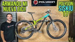 ¡Mi Nueva Bici Polygon Siskiu T7  Parte 1 El Armado [upl. by Talie155]