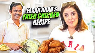 Mere Bacchon Ki Favorite Fried Chicken Aur Mashed Potatoes Ki Recipe FarahKhanK [upl. by Hayley]