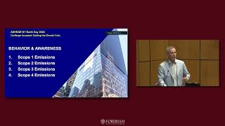 MC INTRODUCTION ASHRAE NYC Earth Day 2024 Part 1 of 6 [upl. by Enidlarej]