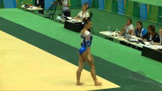 BULIMAR Diana Laura ROU  2016 Olympic Test Event Rio BRA  Qualifications Floor Exercise [upl. by Dayna]