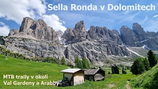 MTB  Sella Ronda v Dolomitech [upl. by Lednar]