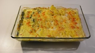 Kartoffelgratin und Zucchinigratin [upl. by Ayadahs578]